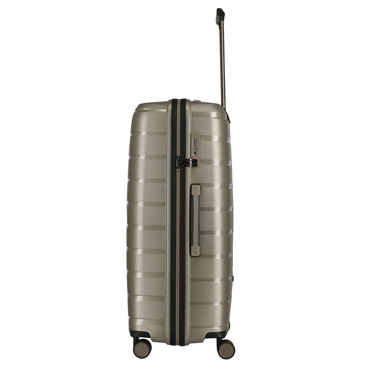 Travelite Air Base Champagner 4-Rollen Trolley L 77cm