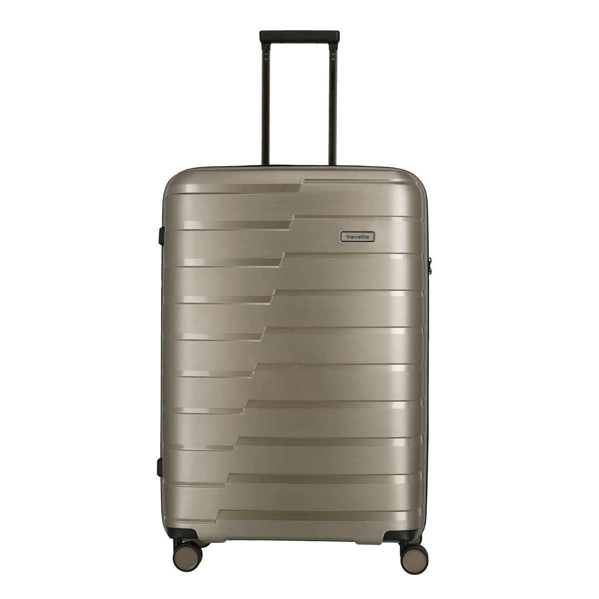 Travelite Air Base Champagner 4-Rollen Trolley L 77cm