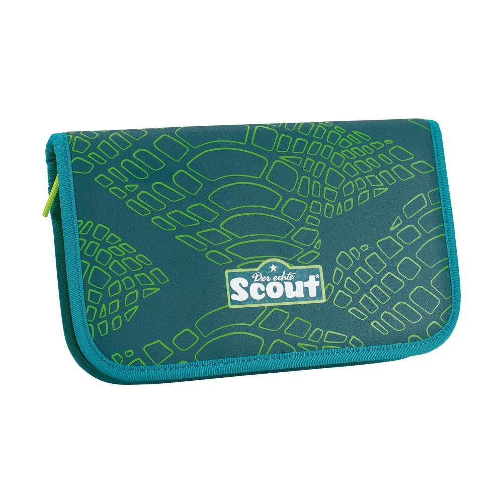 Scout Exklusiv Neo Superflash Extreme Lizard Schulranzen Set 4tlg.