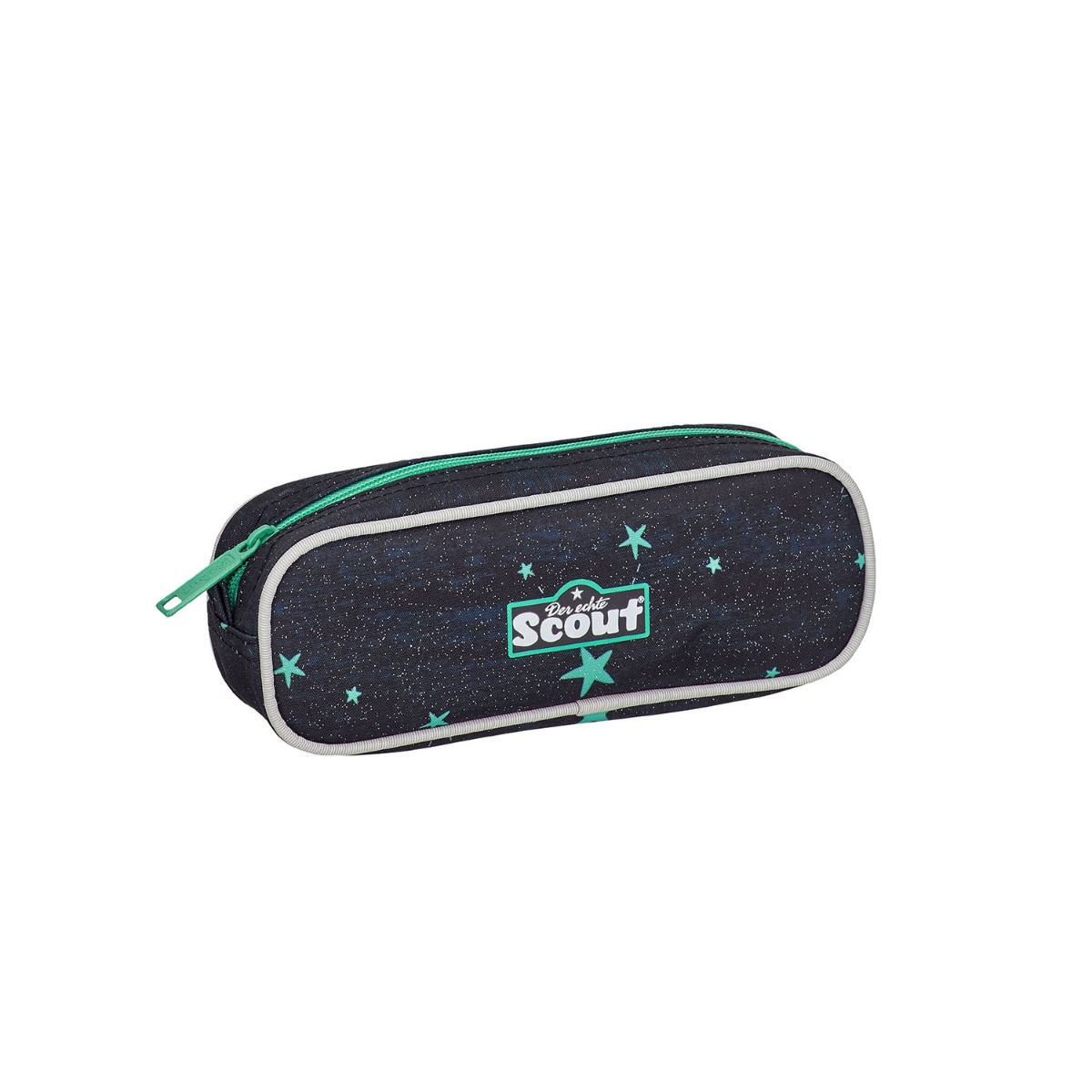 Scout Exklusiv Alpha LED Sternenhimmel Funny Snaps Schulranzen Set 4tlg.