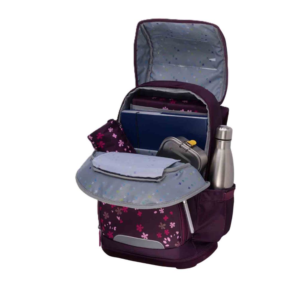Schneiders Ergoplus Berry Blossom Schulranzen Set 8tlg.