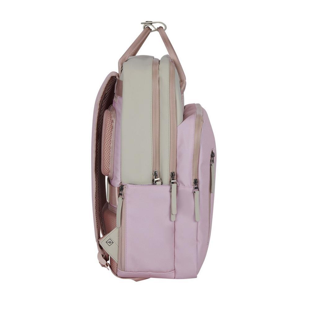 New Rebels Ceres Milwaukee Pink Beige Rucksack