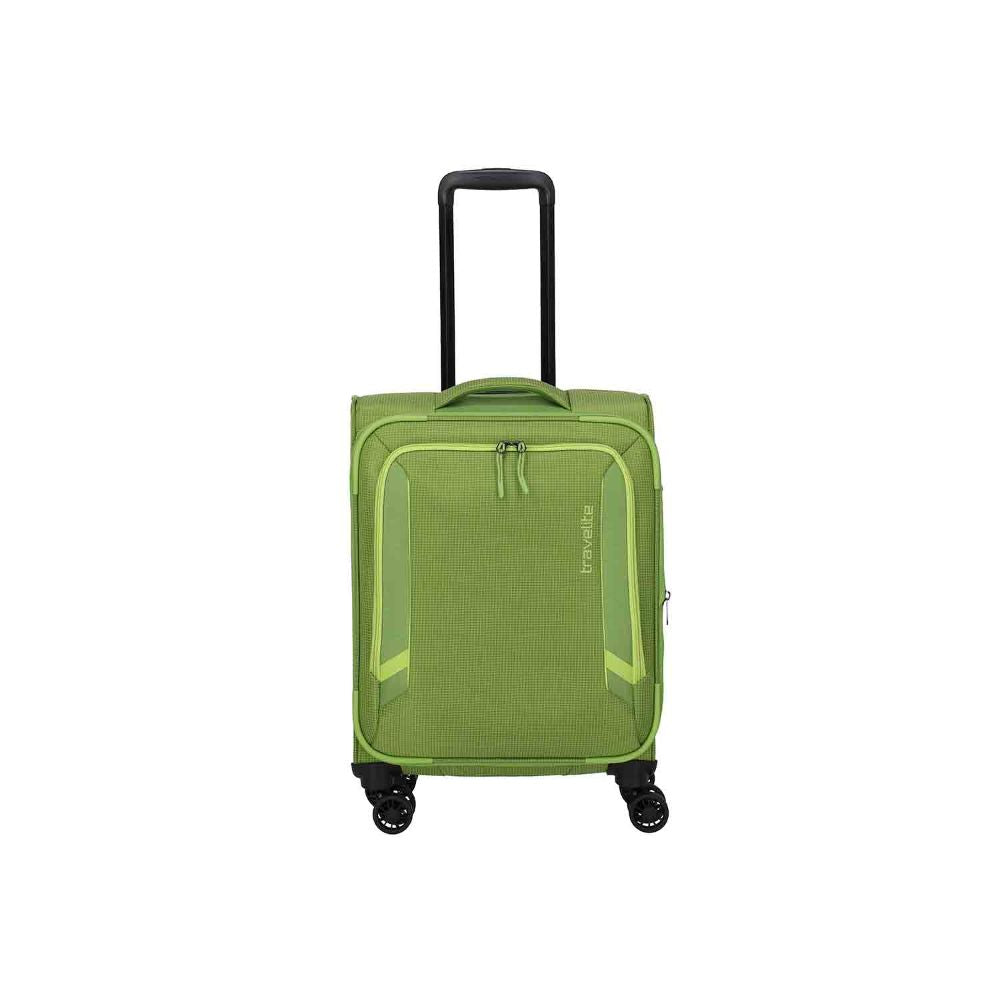 Travelite Corsiica Fresh Green 4 Doppelrollen Trolley S 55 cm