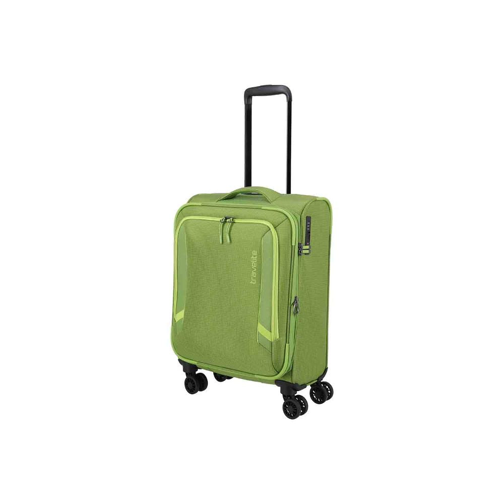 Travelite Corsiica Fresh Green 4 Doppelrollen Trolley S 55 cm