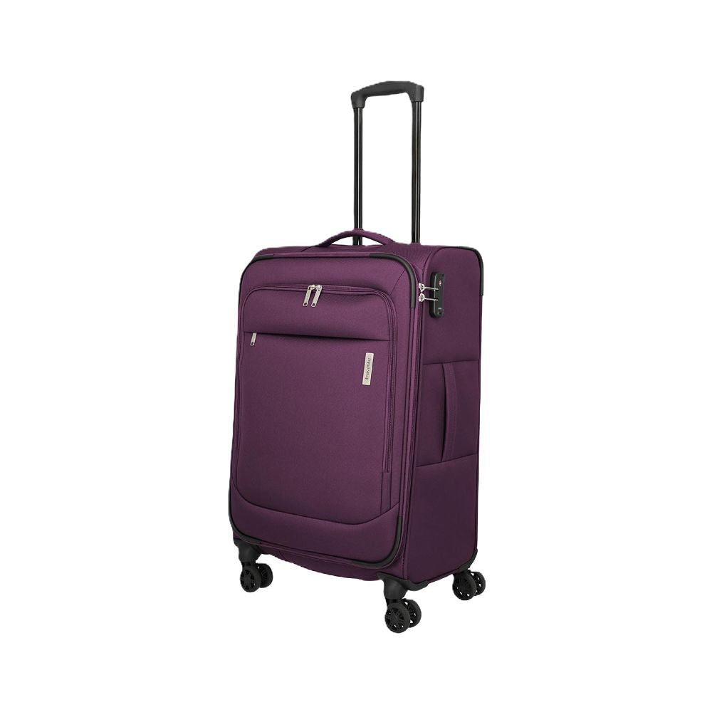 Travelite Priego Berry 4 Doppelrollen Trolley M 66 cm