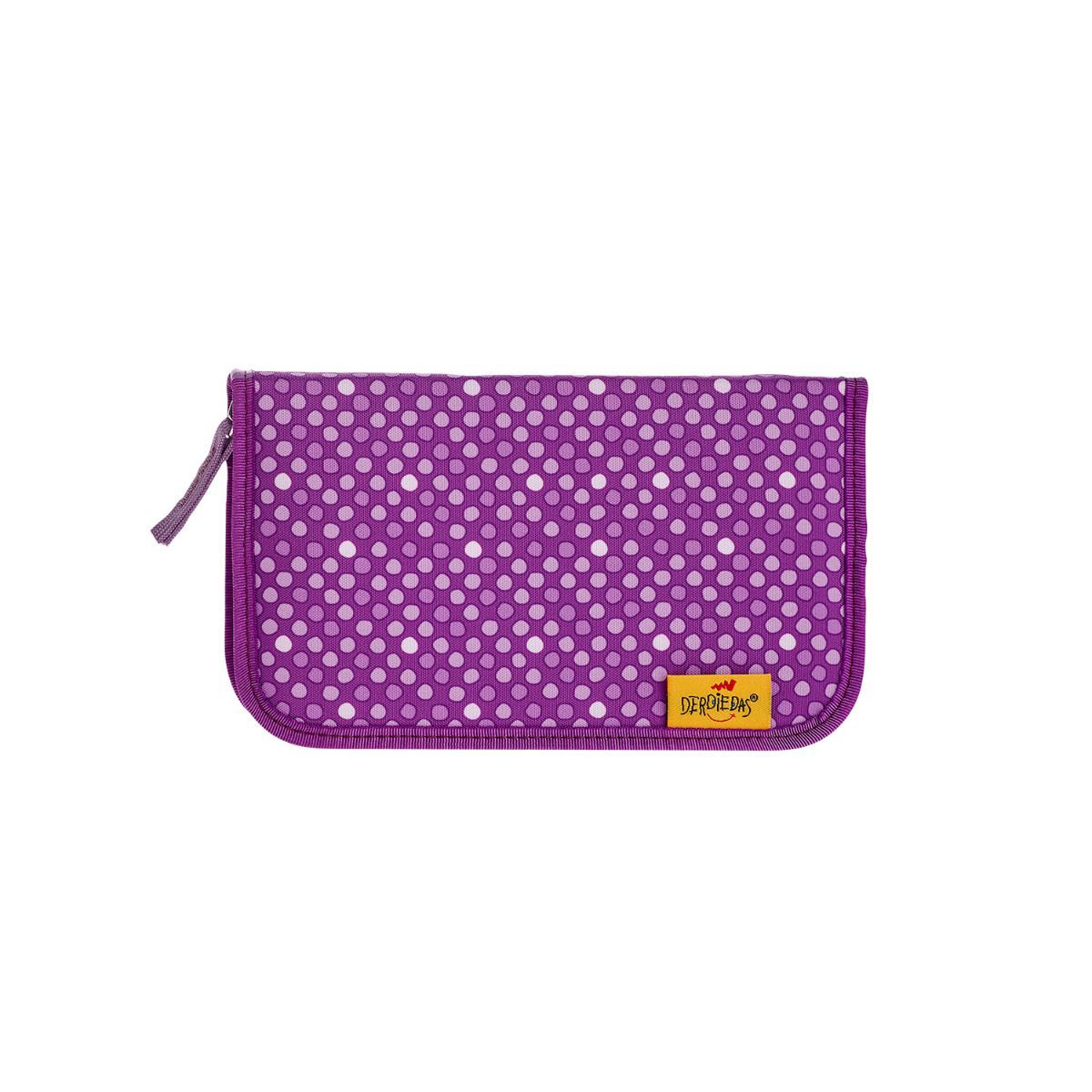 DerDieDas ErgoFlex Purple Dots Schulrucksack Set 5tlg.