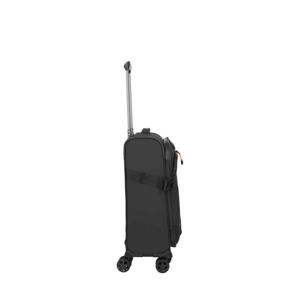 Travelite Briize Schwarz 4-Doppelrollen Trolley S 55 cm
