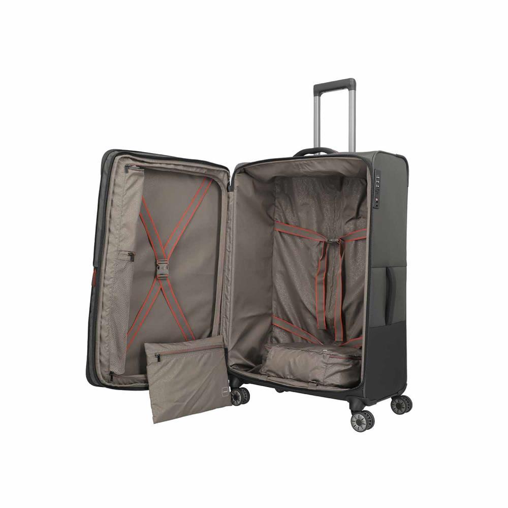 Travelite Crosslite Oliv Trolley XL 81 cm