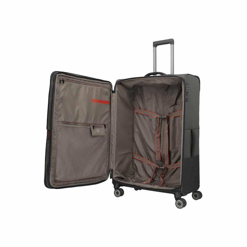 Travelite Crosslite Oliv Trolley XL 81 cm