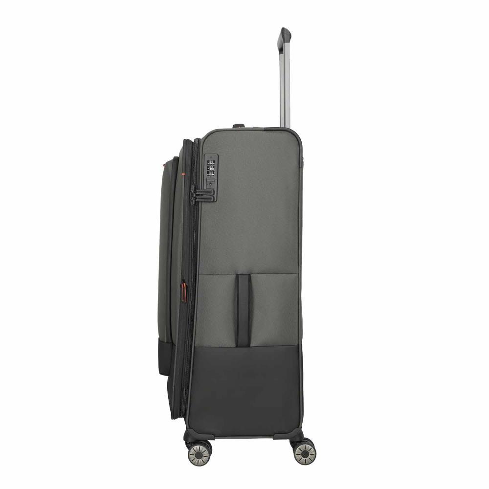 Travelite Crosslite Oliv Trolley XL 81 cm