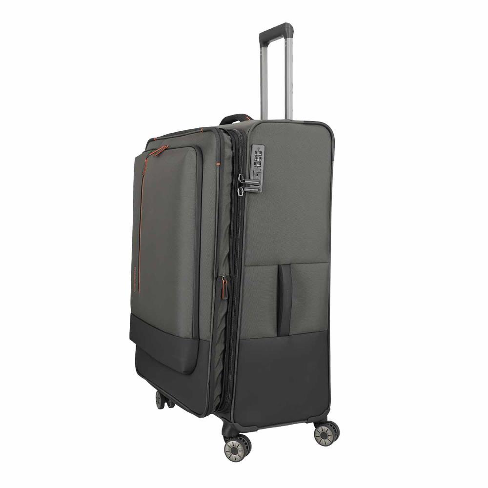 Travelite Crosslite Oliv Trolley XL 81 cm