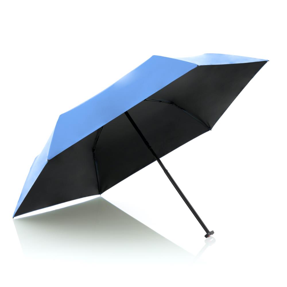 Knirps US.050 Ultra Light Slim Manual Blue Black Regenschirm