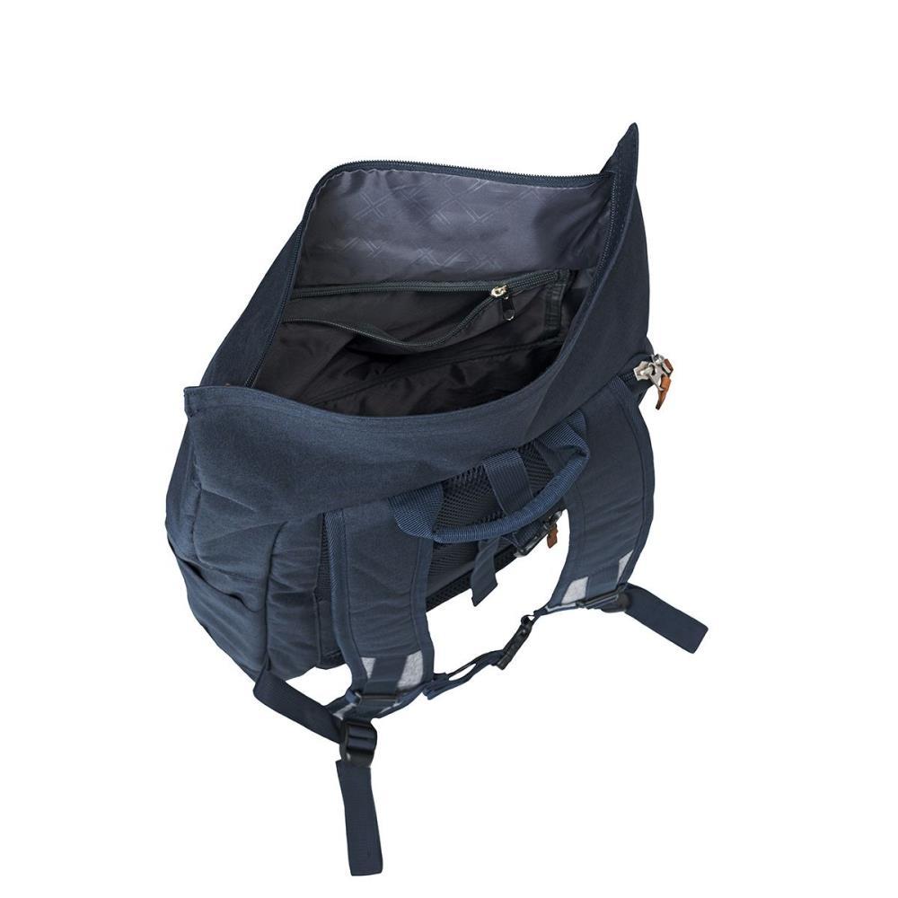 Travelite Basics Marine Grau Rollup Rucksack