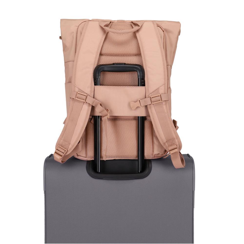 Travelite Basics Puderrosa Rollup Rucksack