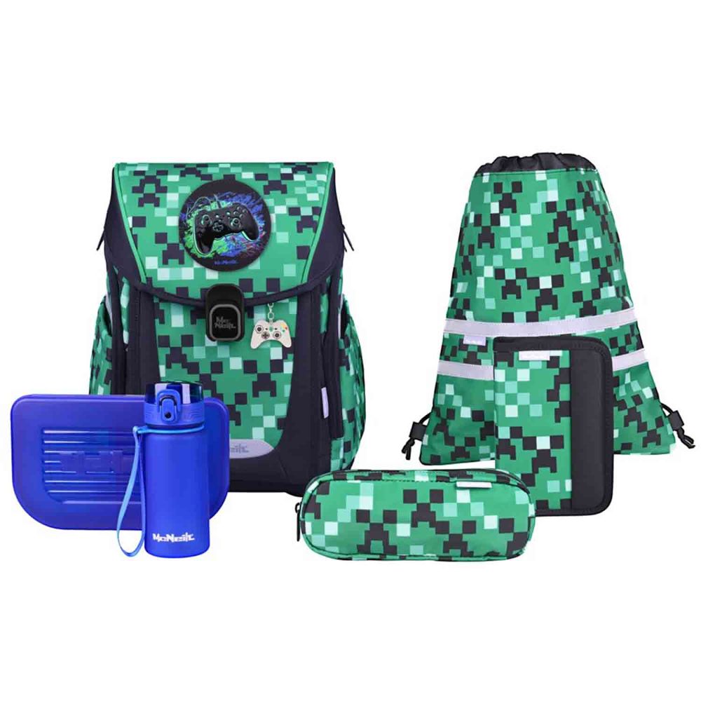 McNeill Primo Game Zone Schulranzen Set 9tlg.