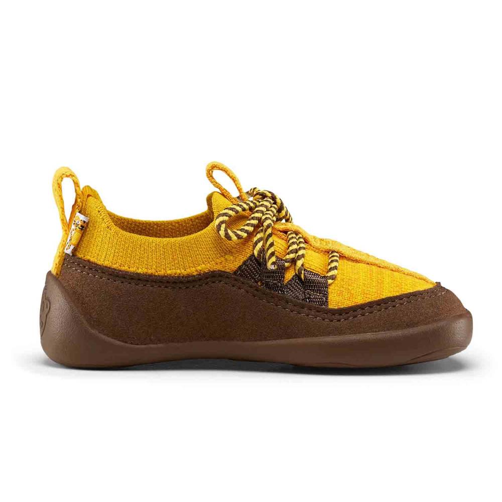 Affenzahn Lauflernschuh Knit Walker Tiger
