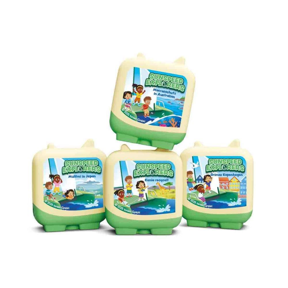 Tonies Clever Tonie Sunspeed Explorers Set 4tlg.