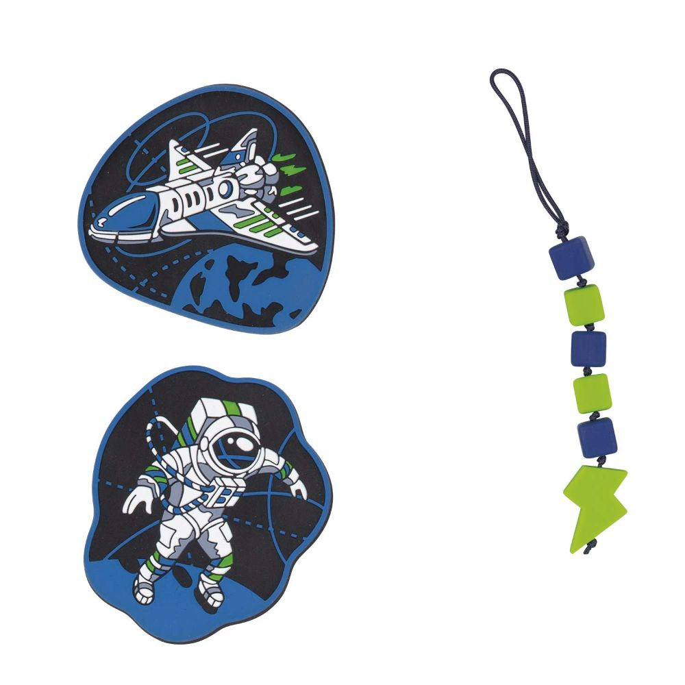 DerDieDas ErgoFlex Easy LED Exklusiv Moon Mission Schulranzen Set 5tlg.