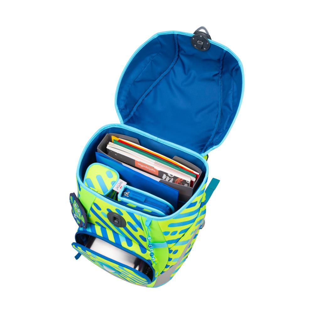 DerDieDas ErgoFlex Tiny Neon Monster Limited Edition Schulranzen Set 5tlg.