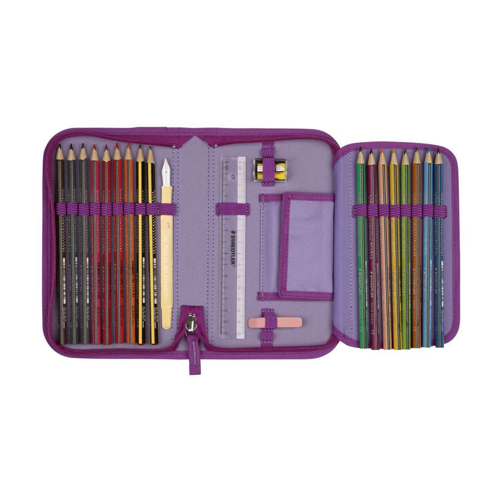 DerDieDas ErgoFlex Tiny Purple Unicorn Schulranzen Set 5tlg.