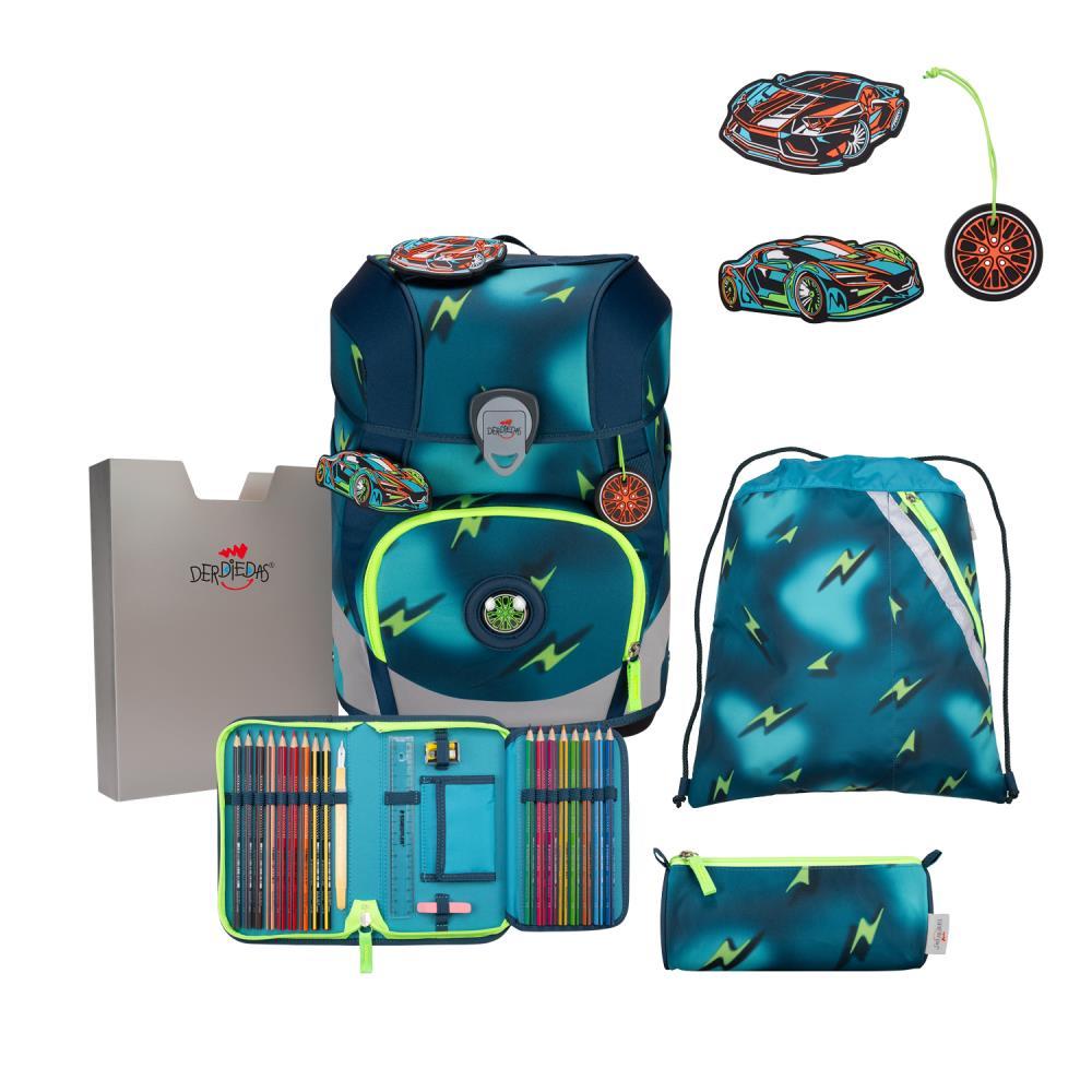 DerDieDas ErgoFlex Tiny Magic Light Schulranzen Set 5tlg.