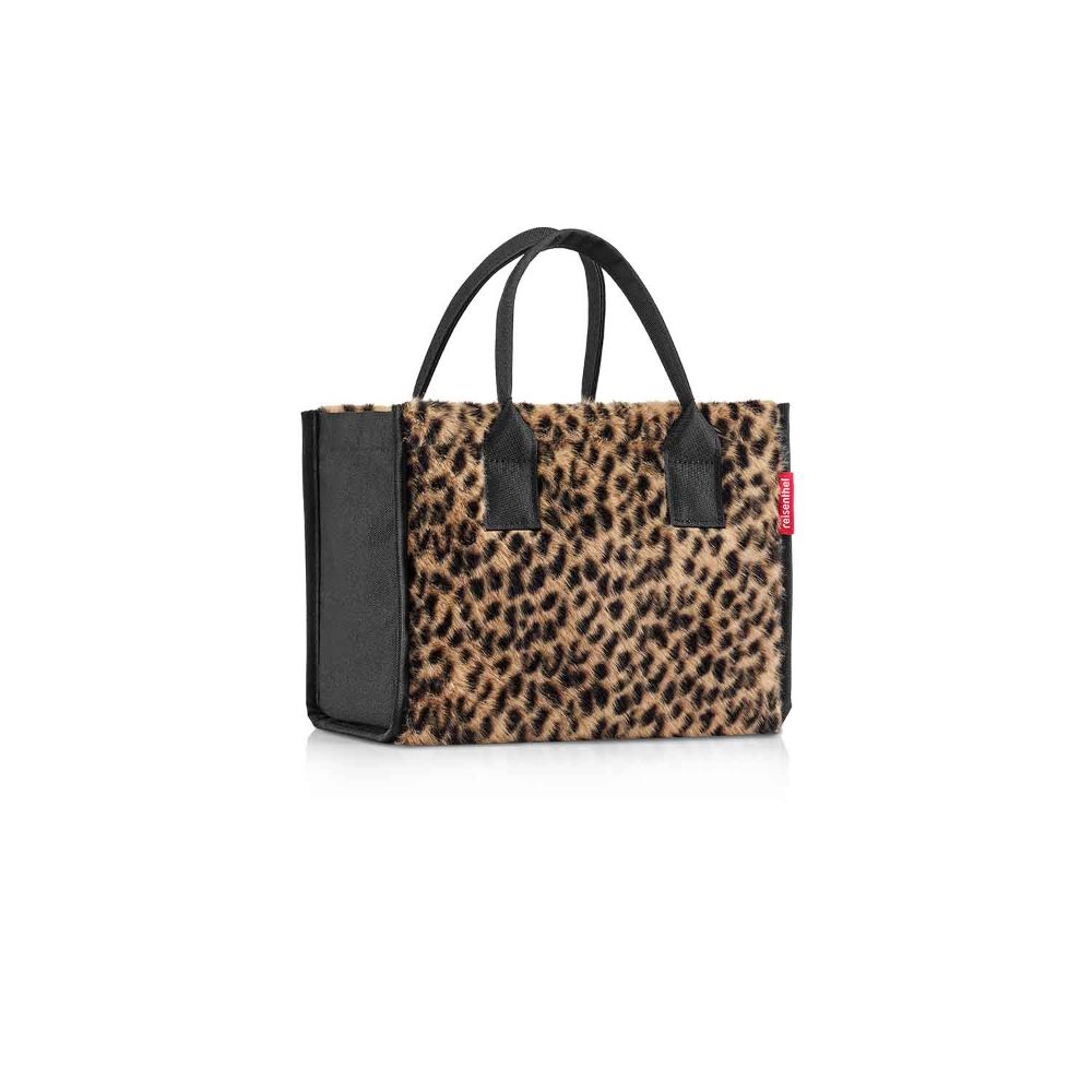 Reisenthel Daily Shopper XS Leo Fake Fur Umhängetasche