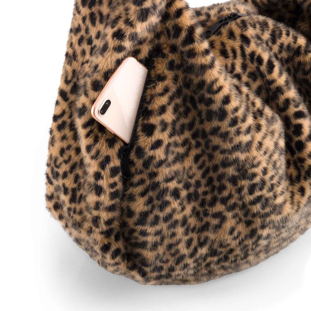Reisenthel Moonbag Leo Fake Fur Umhängetasche