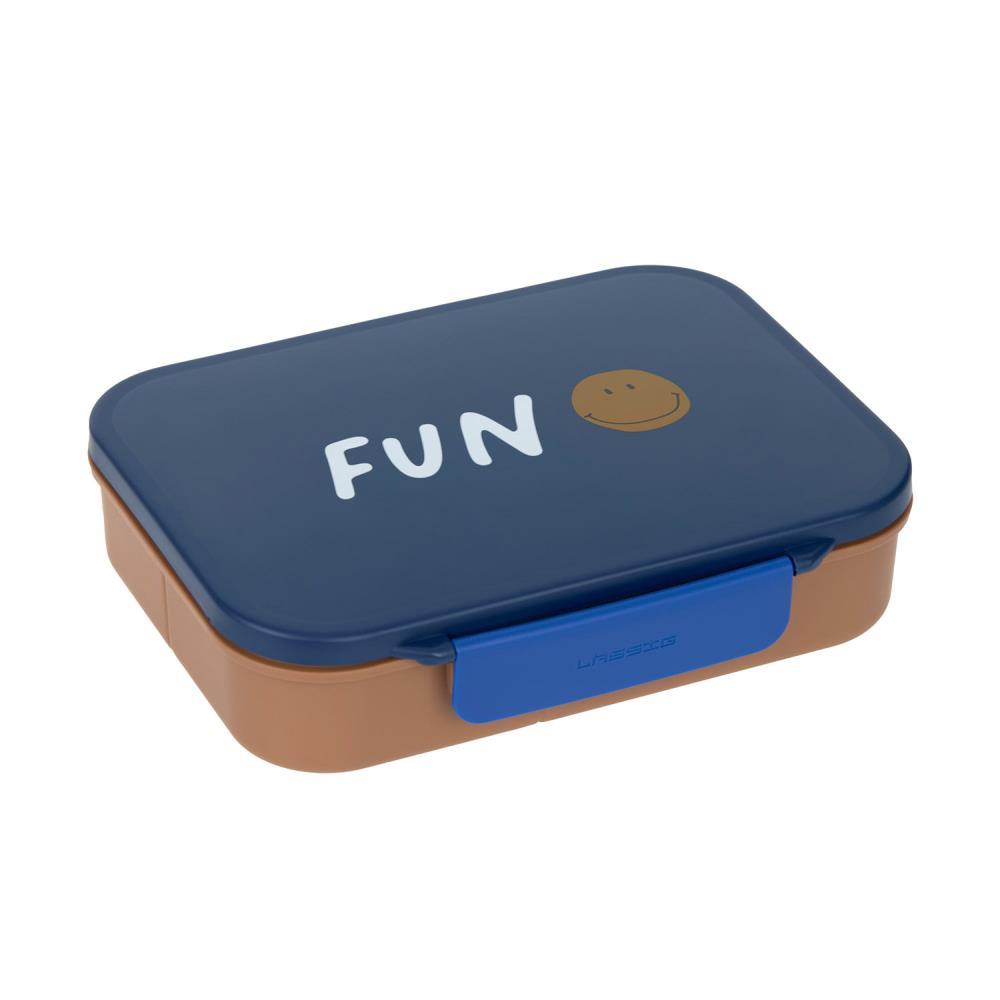 Lässig Bento Lunchbox Little Gang Smile Navy