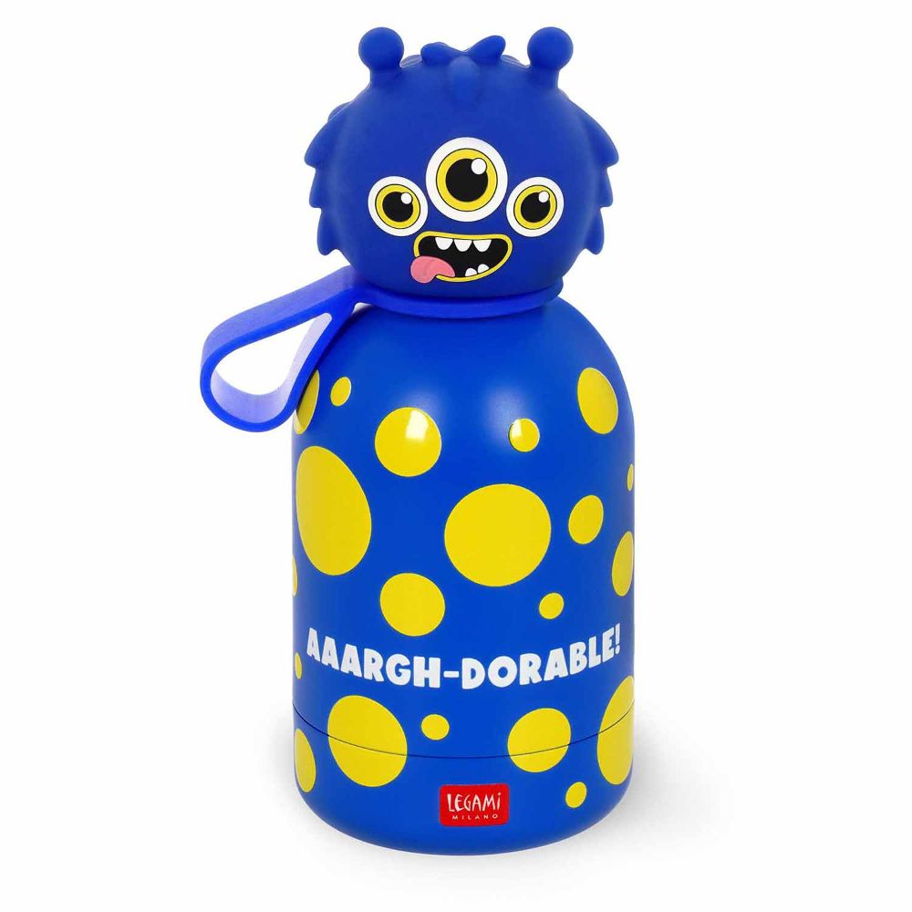 Legami Trinkflasche Monster Edelstahl 310 ml