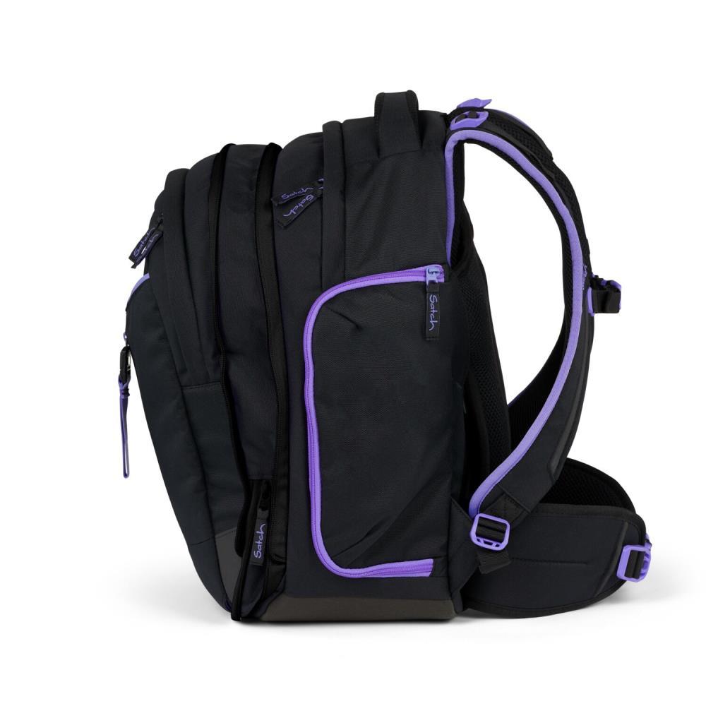 Satch Match Purple Phantom Pencil Slider Light Edition Schulrucksack Set 3tlg.