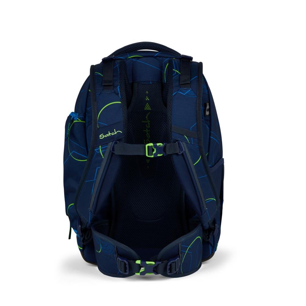 Satch Match Blue Tech Streetwalk Edition Schulrucksack Set 4tlg.