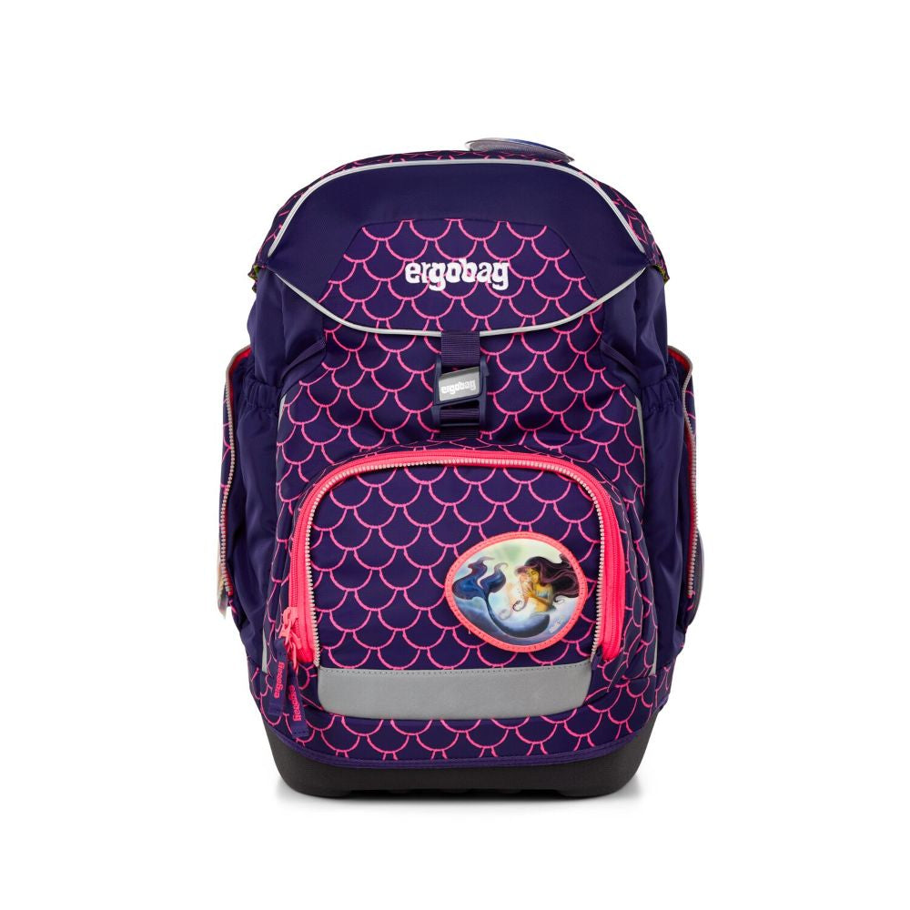Ergobag Pack PerlentauchBär Color Flash Edition Schulrucksack Set 6tlg.