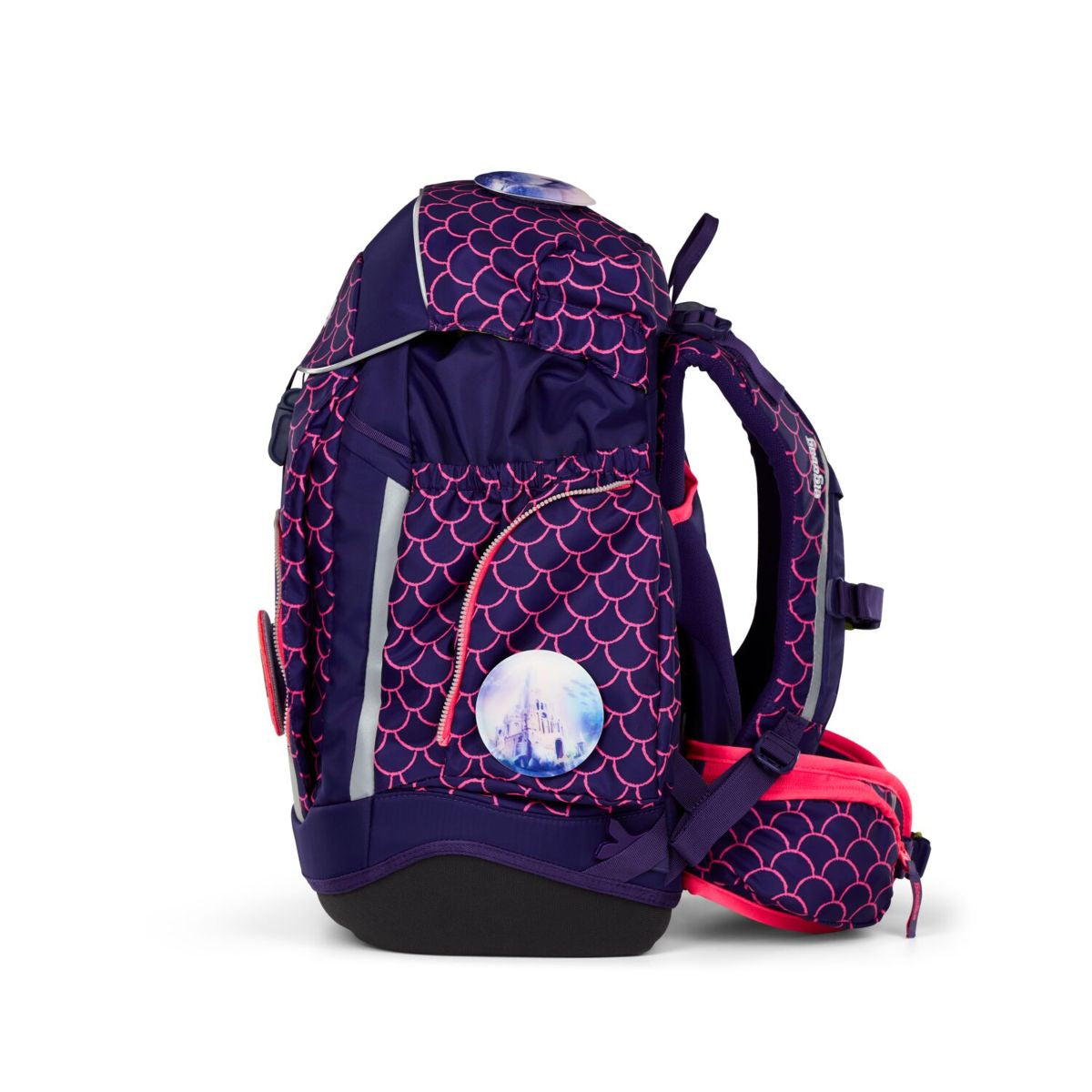 Ergobag Maxi PerlentauchBär Color Flash Edition Schulrucksack Set 6tlg.