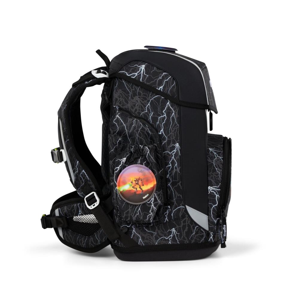Ergobag Cubo Light Super ReflektBär Reflex Glow Edition Schulranzen Set 6tlg.