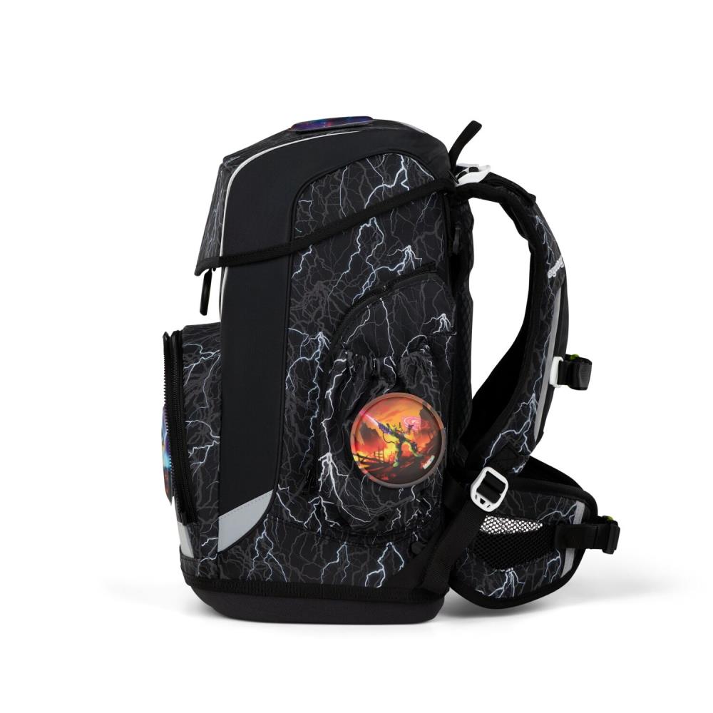 Ergobag Cubo Light Super ReflektBär Reflex Glow Edition Schulranzen Set 6tlg.