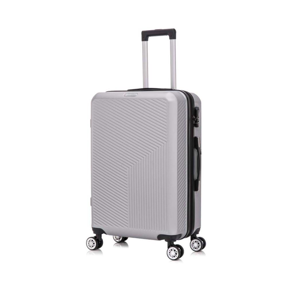 Herolite Rom Silbergrau 4-Doppelrollen Trolley M 67 cm