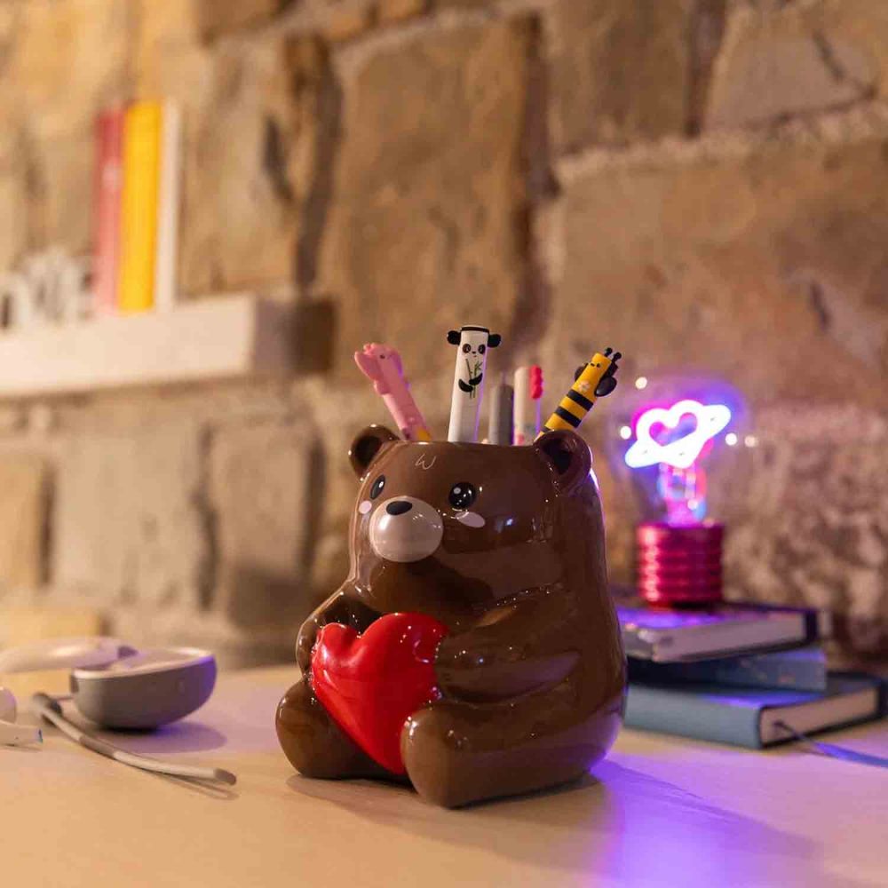 Legami Stiftehalter Keramik Teddybär