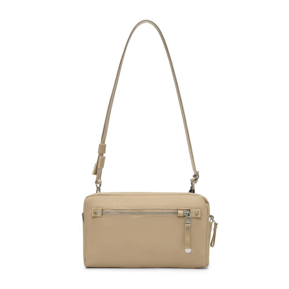 Pacsafe W 3 in1 Sling Taupe Anti-Theft Umhängetasche