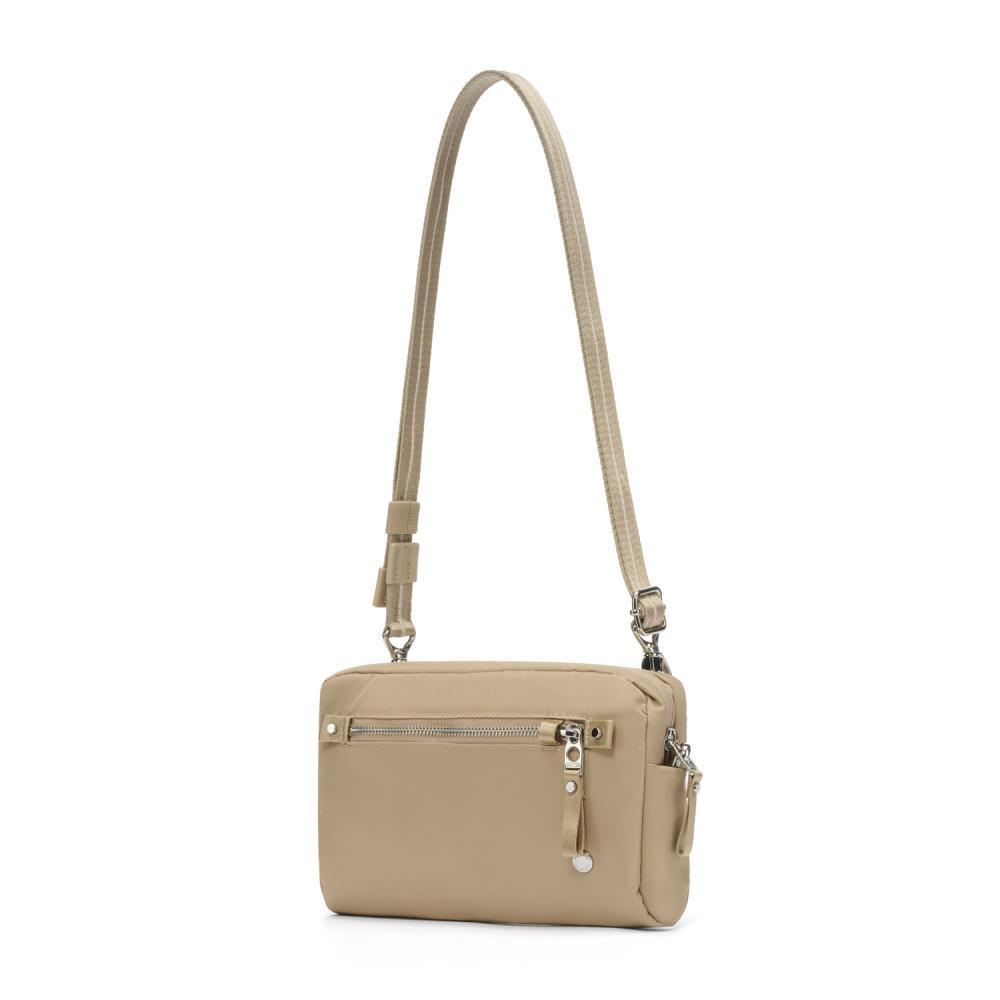 Pacsafe W 3 in1 Sling Taupe Anti-Theft Umhängetasche