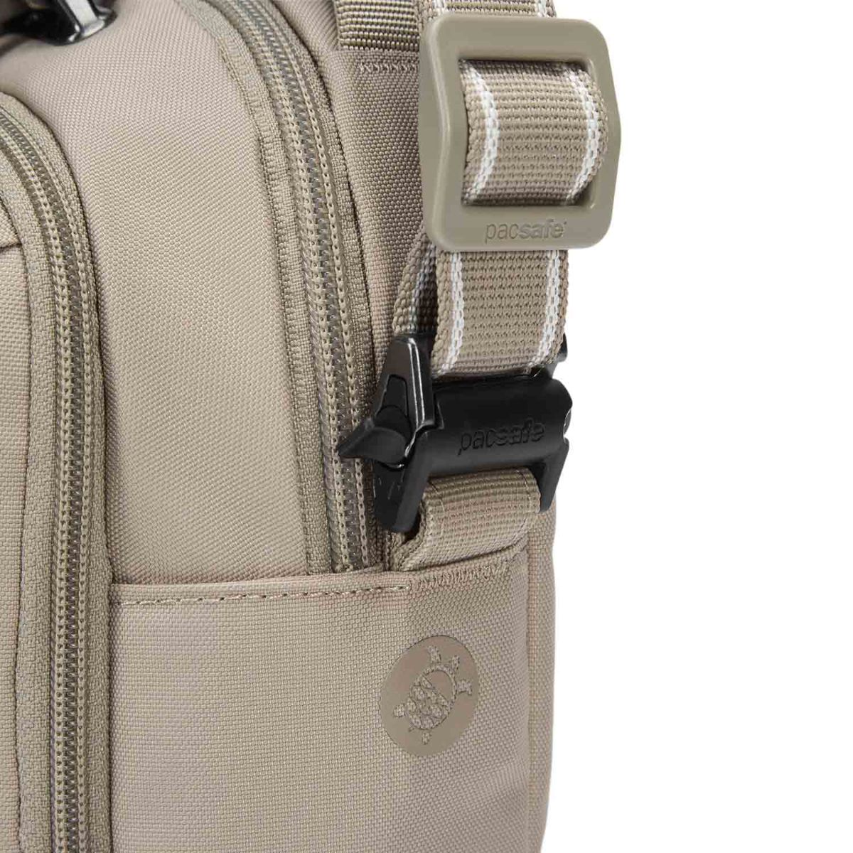 Pacsafe V Companion Beige Anti-Theft Crossbody