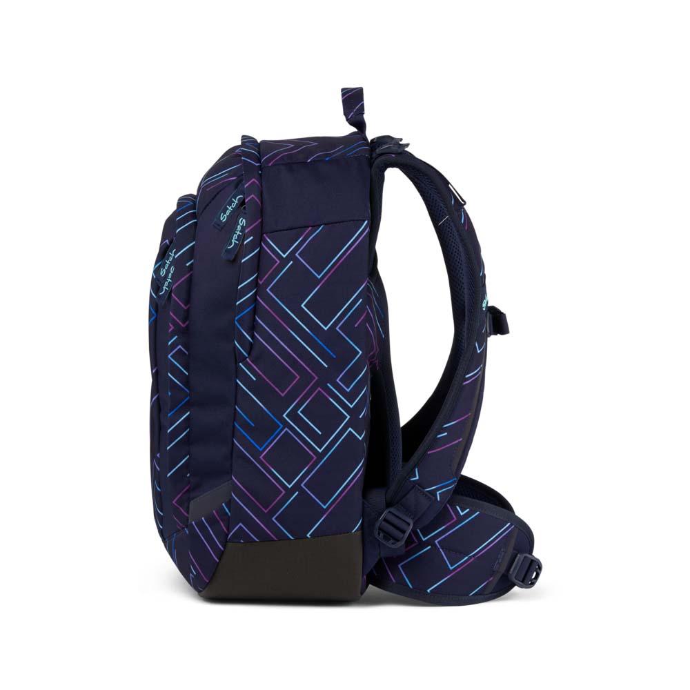 Satch Air Purple Laser Beauty and The School Schulrucksack Set 3tlg.