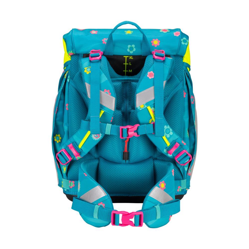 Scout Alpha Little Flowers Schulrucksack Set 4tlg.