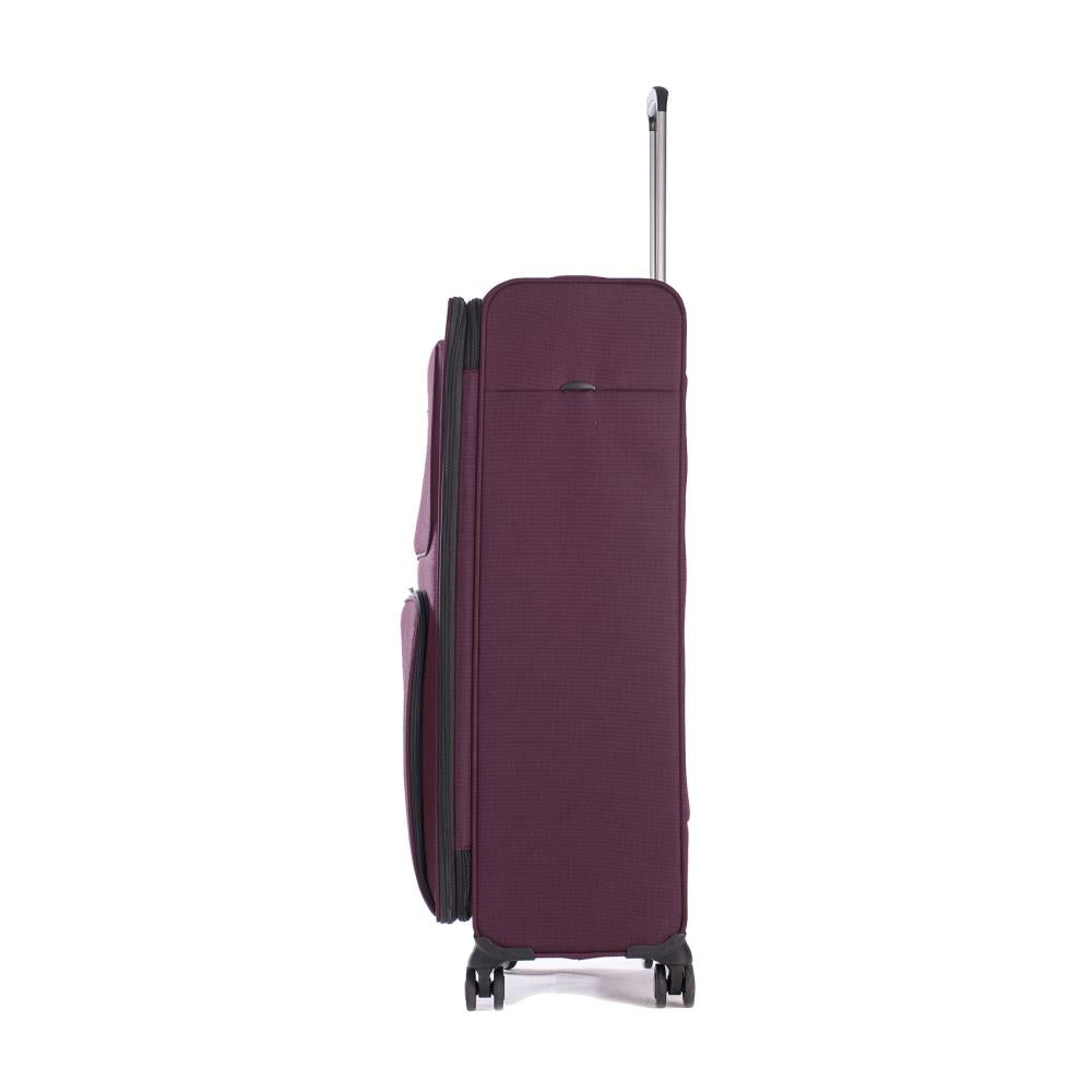 Stratic Bendigo Light + Aubergine 4-Rollen Trolley L 75cm