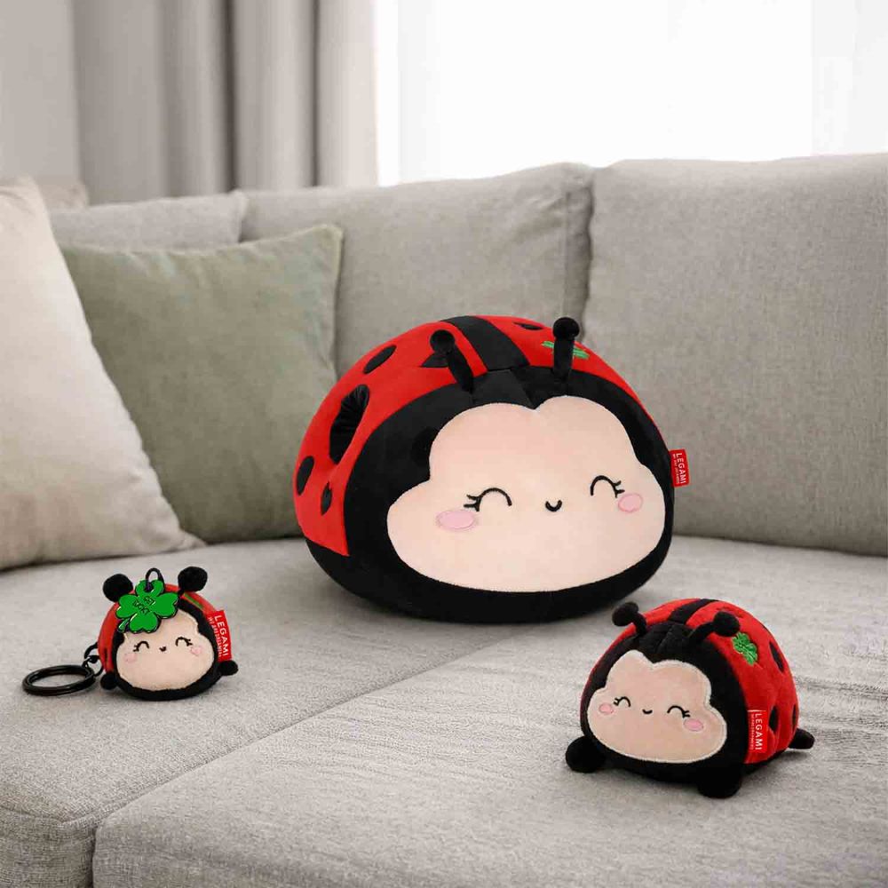 Legami Kissen Super Soft Ladybug Marienkäfer
