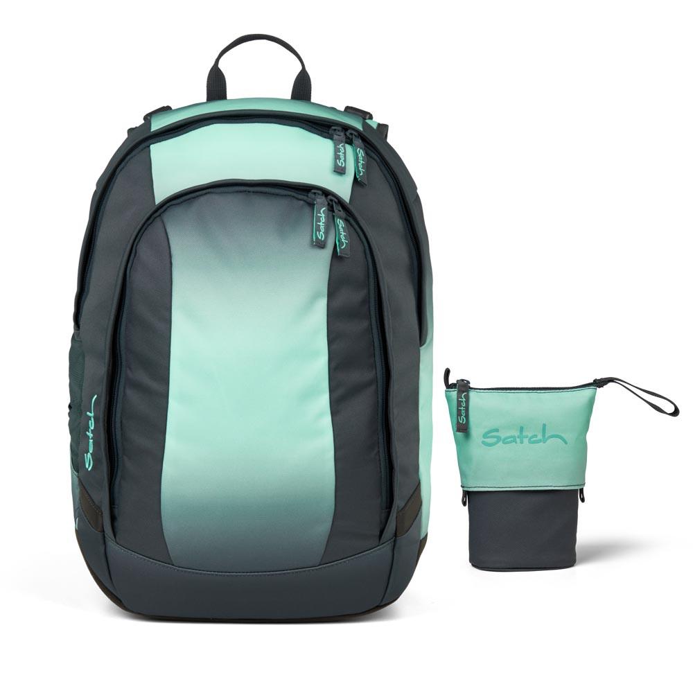 Satch Air Gradient Mint Schulrucksack Set 2tlg.