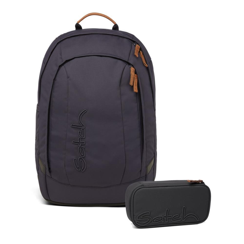 Satch Air Nordic Grey Skandi Edition Schulrucksack Set 2tlg.