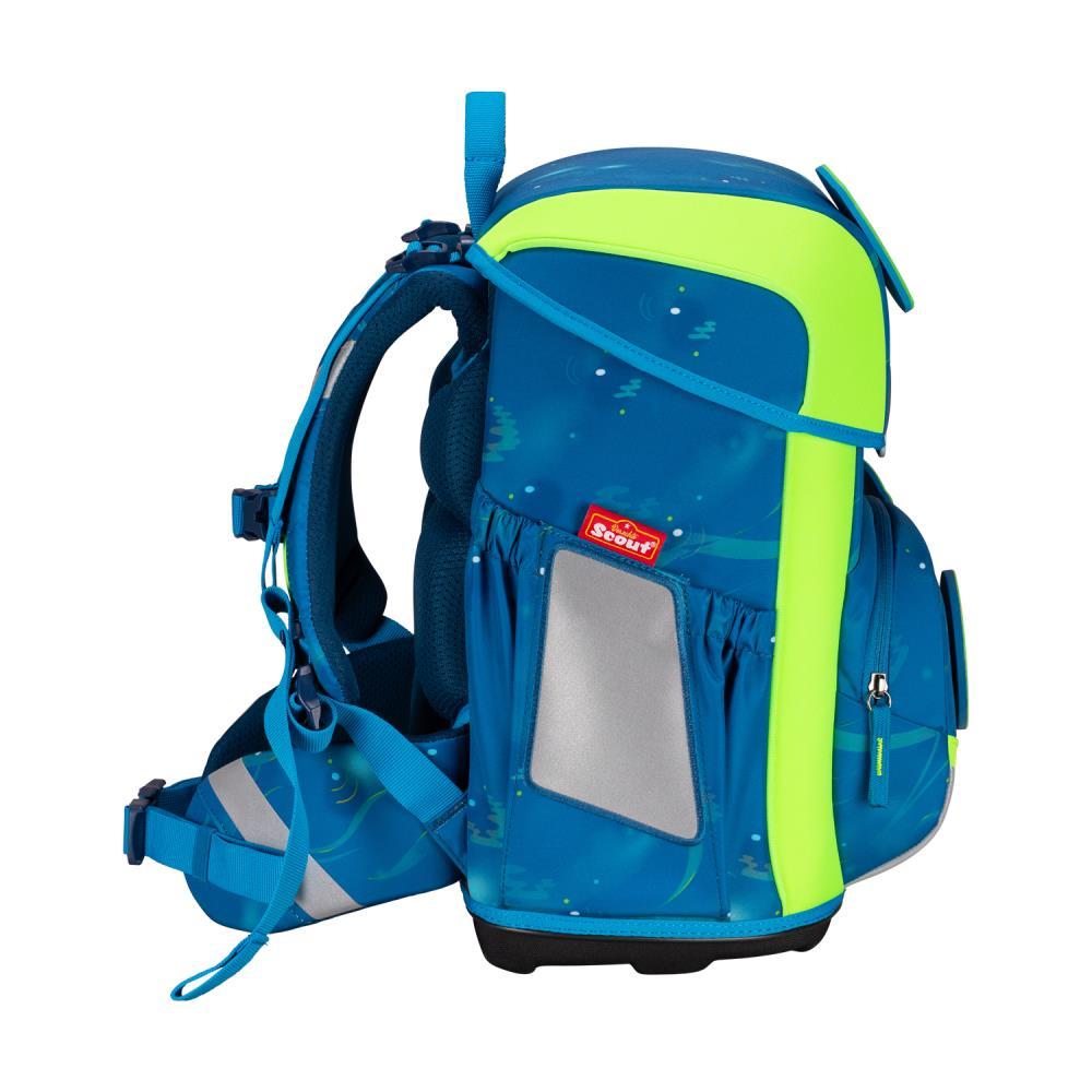 Scout Neo Deep Sea Schulranzen Set 4tlg.