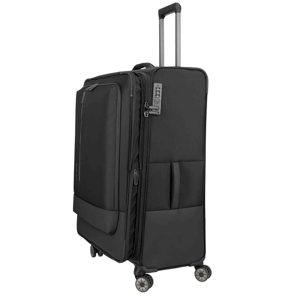 Travelite Crosslite Schwarz Trolley XL 81 cm
