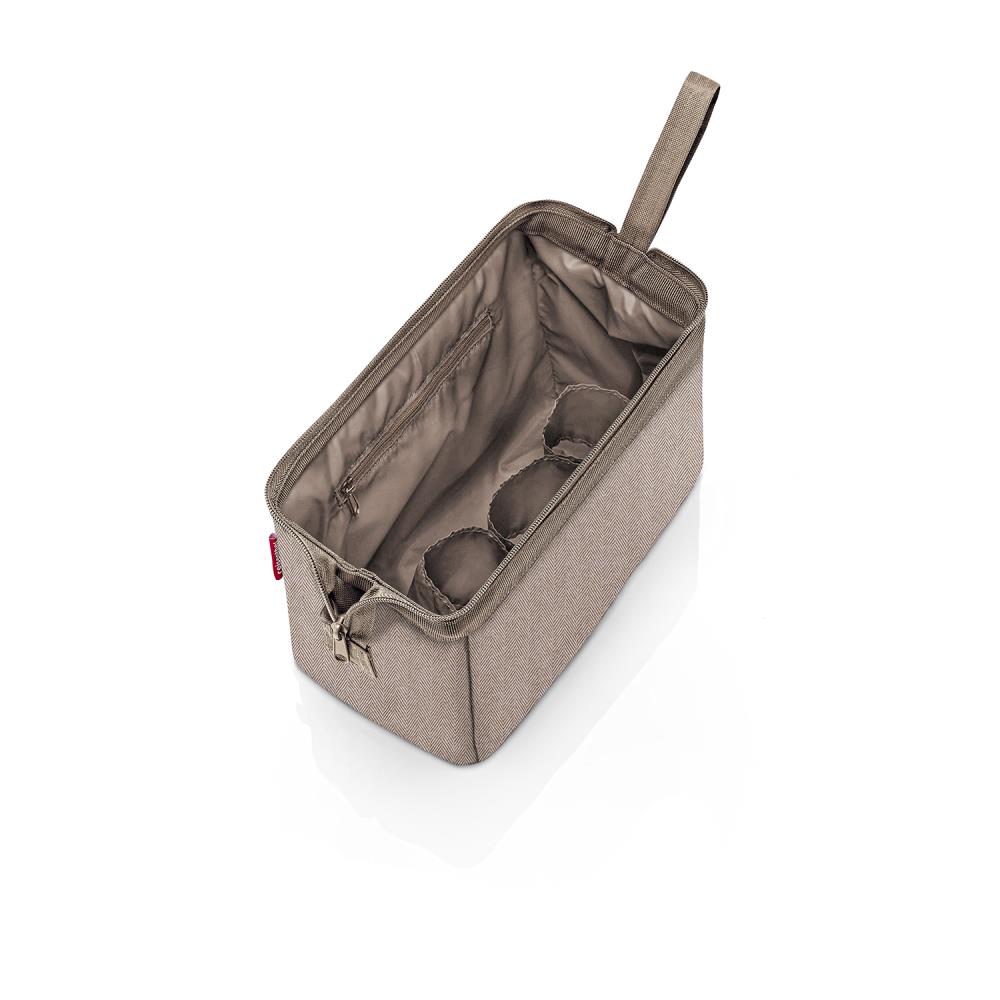 Reisenthel Travelcosmetic Herringbone Mokka Kosmetiktasche