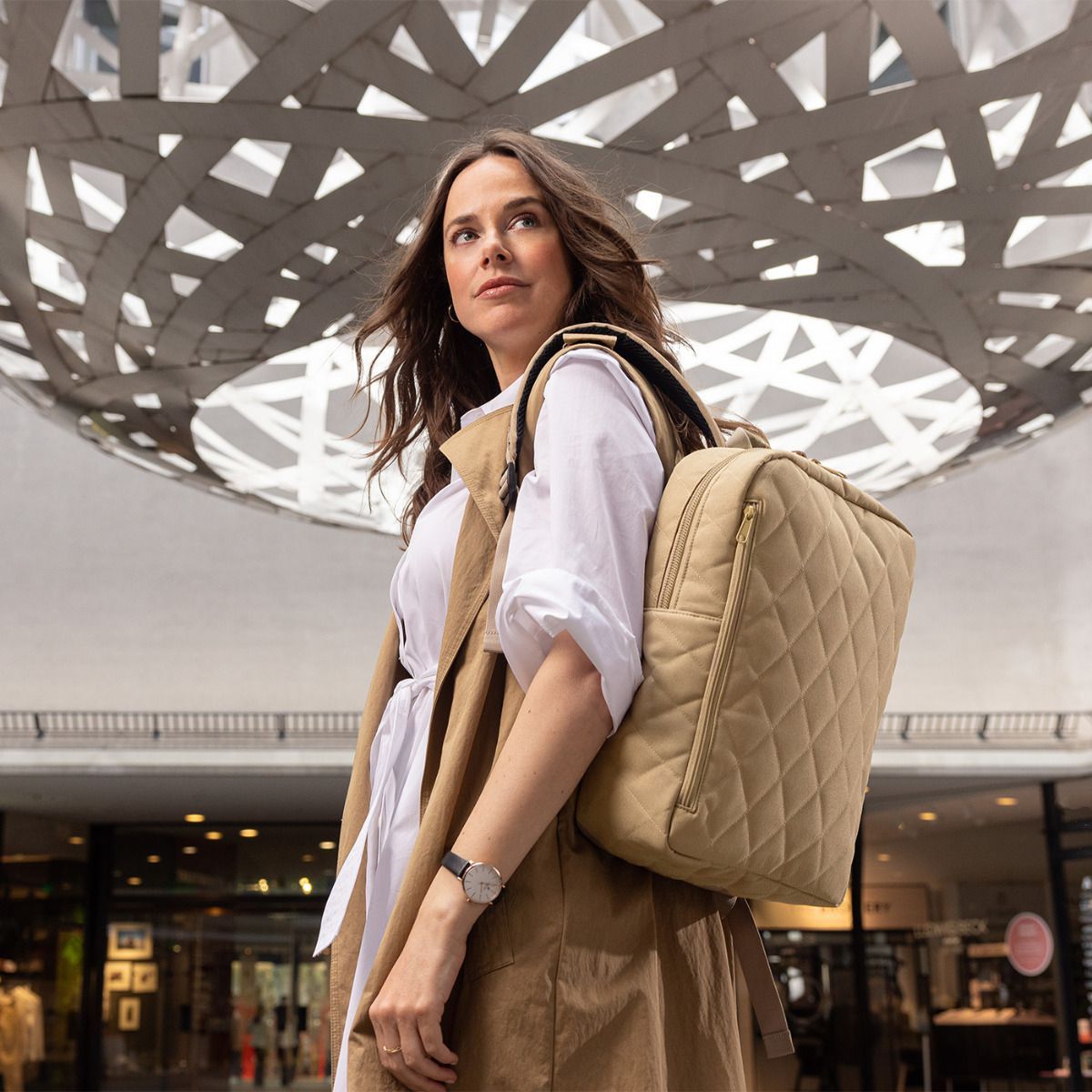 Reisenthel Classic M Rhombus Ginger Rucksack